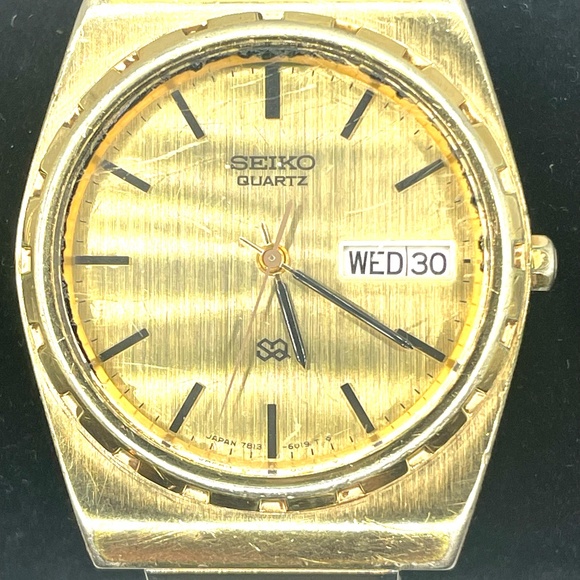 Seiko Other - Beautiful Vintage Mens Seiko Day-Date Quartz